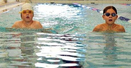 Swimming: Boys learn from swim greats
