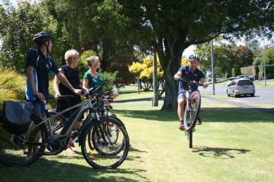 The Sport Bay of Plenty team gears up for Bike Month 2020