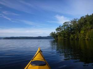 A solitary kayak is a great way to get active, but group exercise options can be limited in rural areas. 