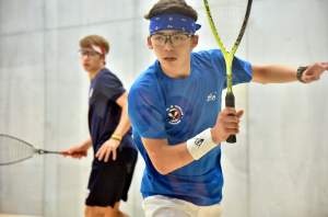 Victor Crouin, French No.1 ranked U19 player and six-time national U19 title holder.
