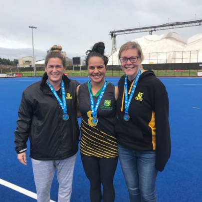Temira Slatter (2nd), Rachel Wikeepa (1st) and Kathryn Farthing (3rd) took the top three spots of the NZ Teachers